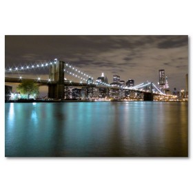 Αφίσα (Νέα Υόρκη, αξιοθέατα, θέα, πόλη, αρχιτεκτονική, κτίρια, Νέα Υόρκη, θάλασσα, γέφυρα)